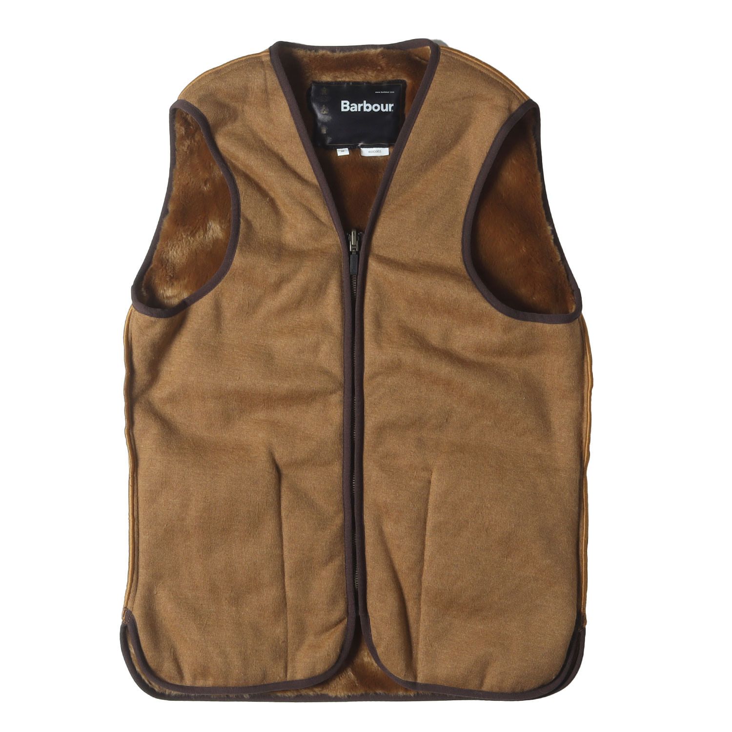 美品】BARBOUR バブアー ベスト ブラウン サイズ:38 | 人気モデル