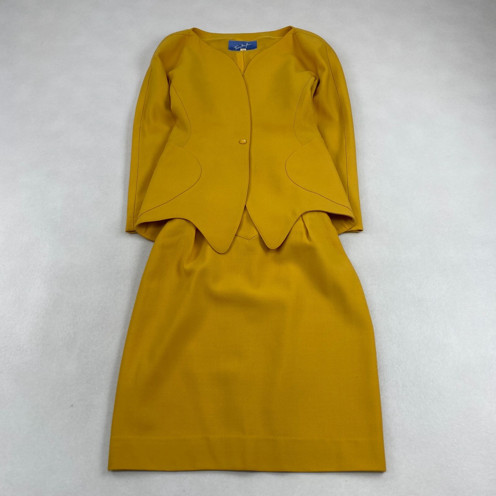 Thierry Mugler スーツ 希少レア ティエリーミュグレー セットアップ