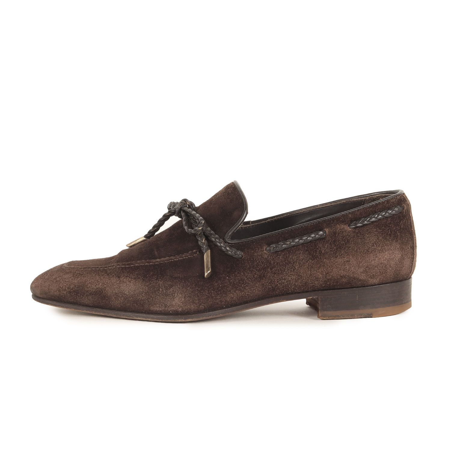 FERRANTE フェランテ サイズ:7 1/2(26.5cm相当) | スエード レザー