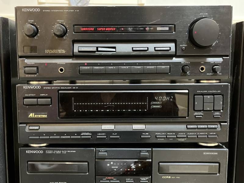 KENWOOD システムコンポ ケンウッド A-3i X-3i GE-3i DP-3i S-3i 現状