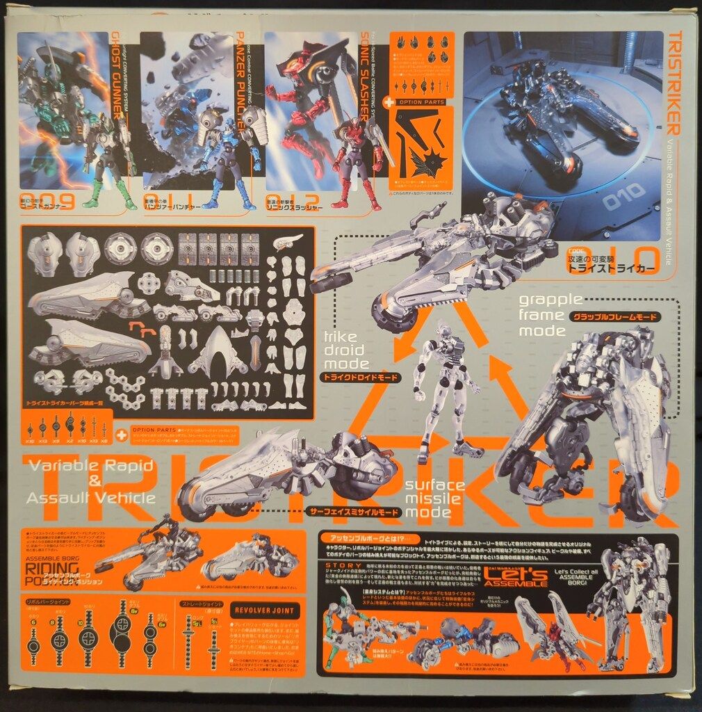 トライストライカー 特別版 LUNA STINGRAY アッセンブルボーグ 海洋堂