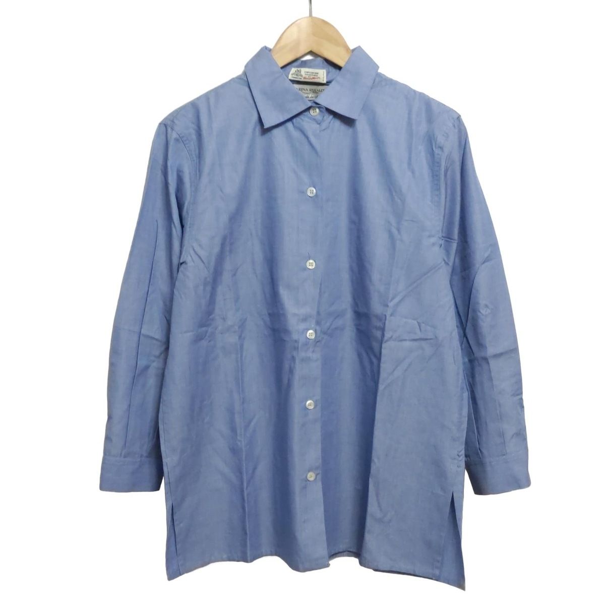 MARINA RINALDI(マリナリナルディ) 長袖シャツブラウス サイズ19 XL