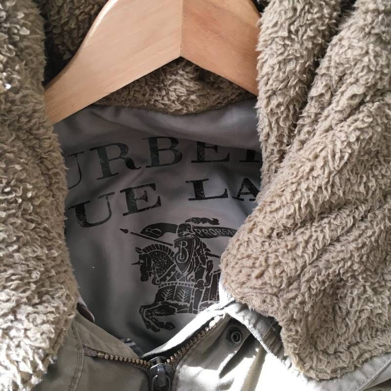 美品 BURBERRY BLUE LABELバーバリーブルーレーベル ライナー付き