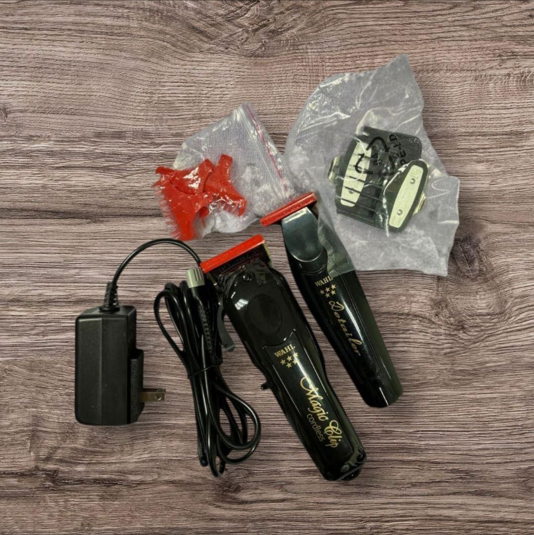 WAHL MagicClip&Detailerバリカンブラック@98p86 Wahl Black Magic