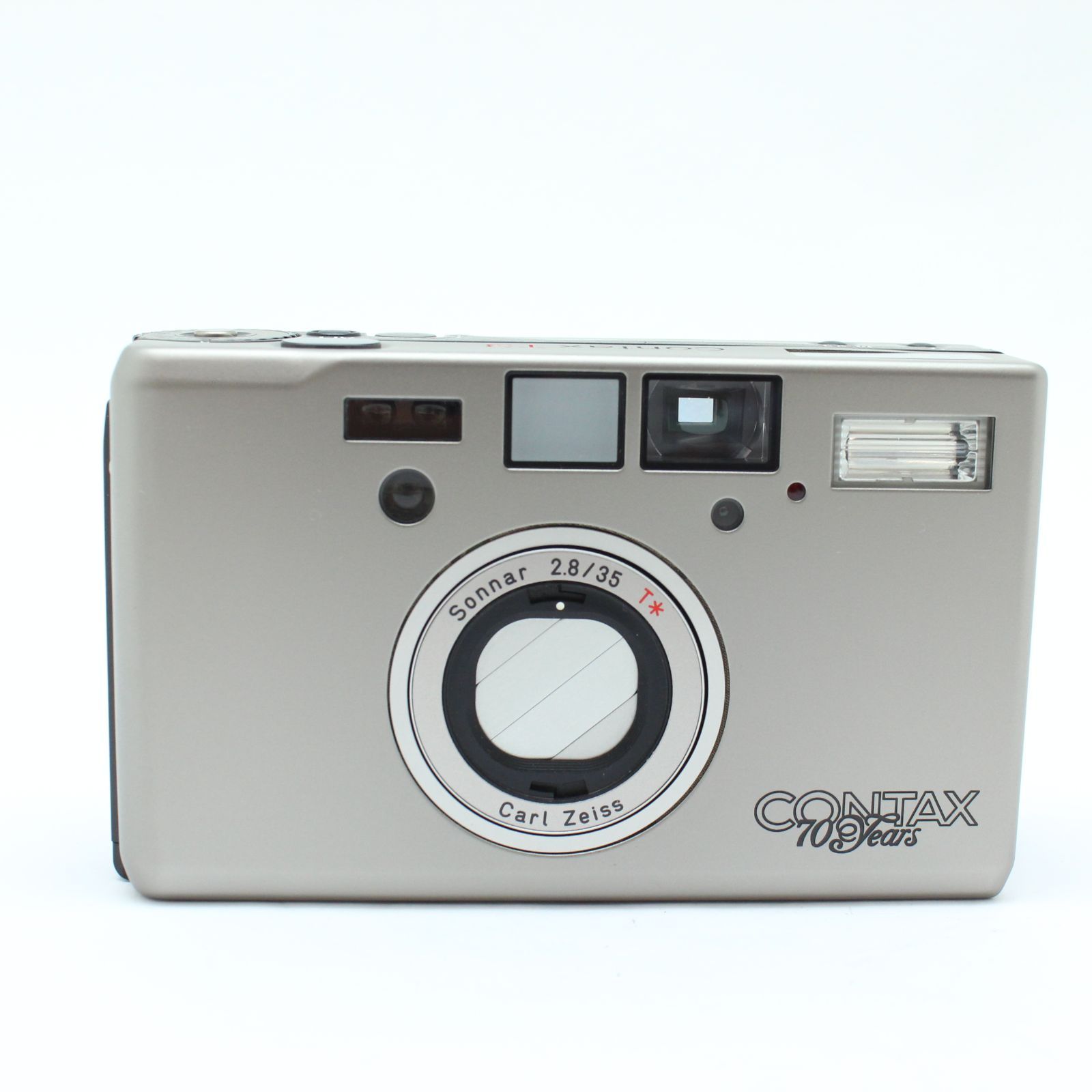 記念モデル(4点セット) CONTAX T3 70YEARS SILVER 記念モデル(4点