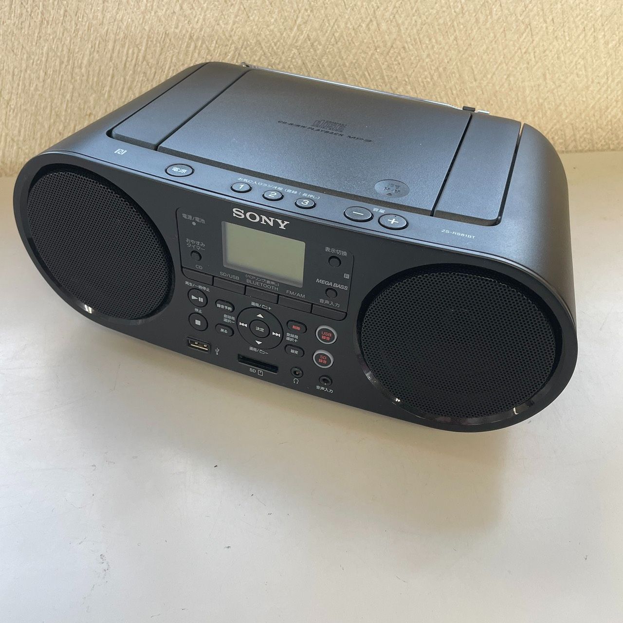 SONY パーソナルオーディオシステム ZS-RS81BT SONY ラジカセZS-RS81BT