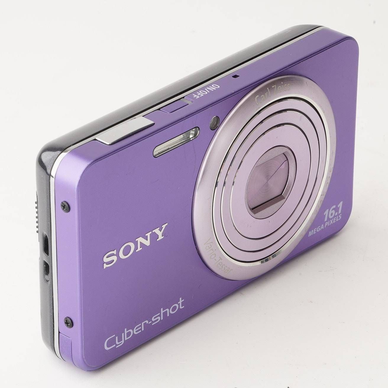 SONY Cyber-shot DSC-W570 デジカメ パープル紫 箱付美品 Amazon