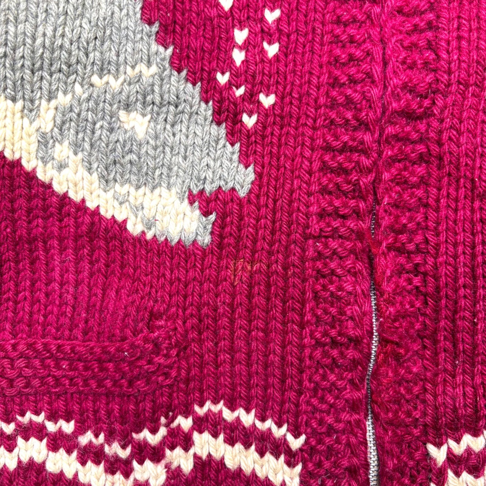 50s-60s Cowichan Knit Sweater 