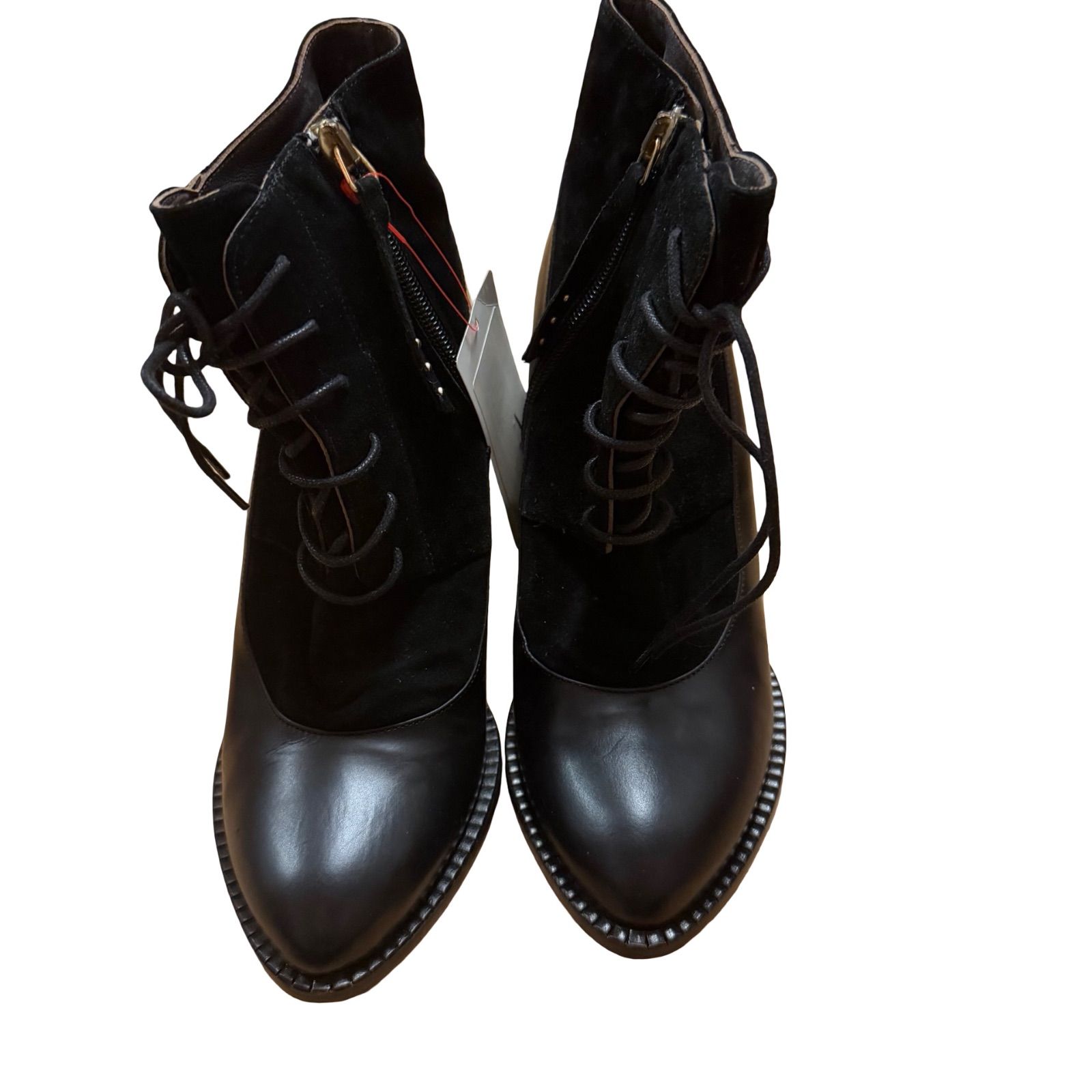 Paloma Barcelo（パロマ・バルセロ）レースアップブーツ スエード