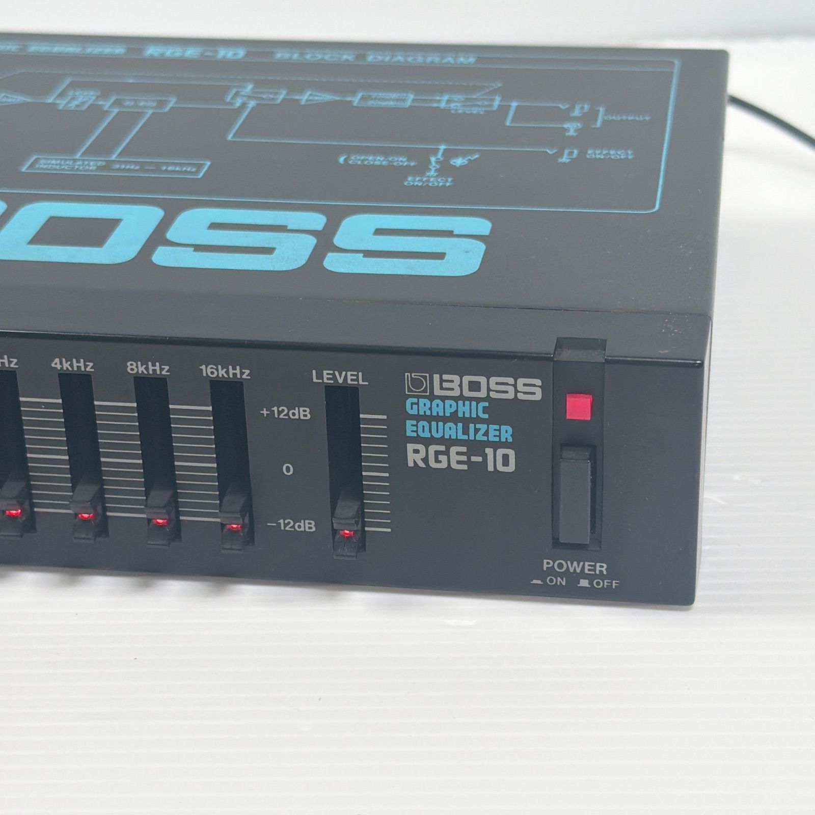 美品 BOSS RGE-10 グラフィックイコライザー BOSS GRAPHIC EQUALIZER