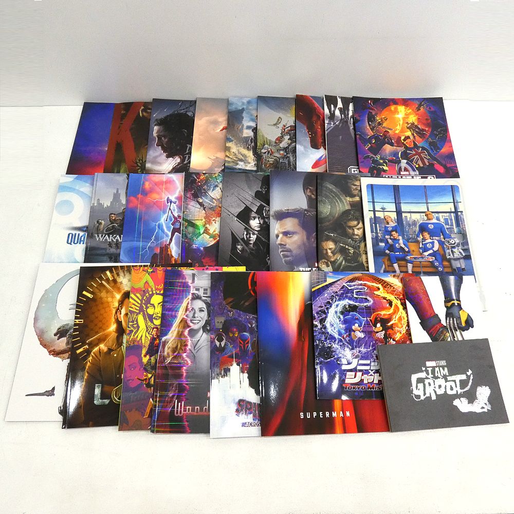 小牧店】映画パンフレット 26冊おまとめセット マーベル作品多め