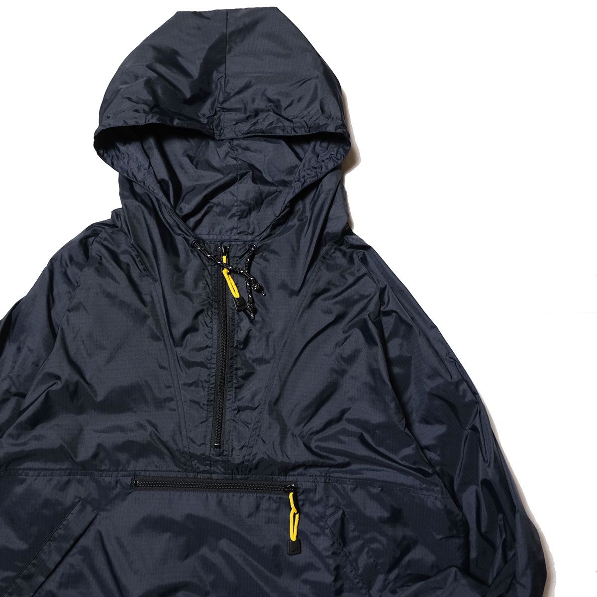 90's ギャップ GAP リップストップ ナイロン アノラックパーカー 濃紺