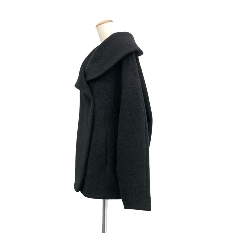 2025AW Mame Kurogouchi マメクロゴウチ Wool Arupaka Shawl Collar