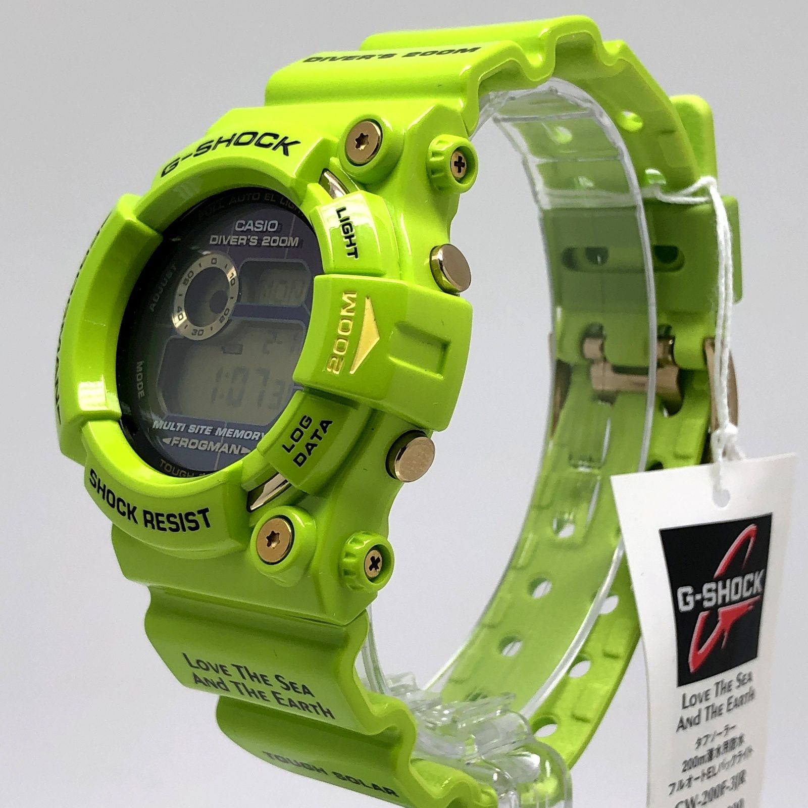 G-SHOCK ジーショック GW-200F-3 フロッグマン 雨蛙 アマガエル タフ