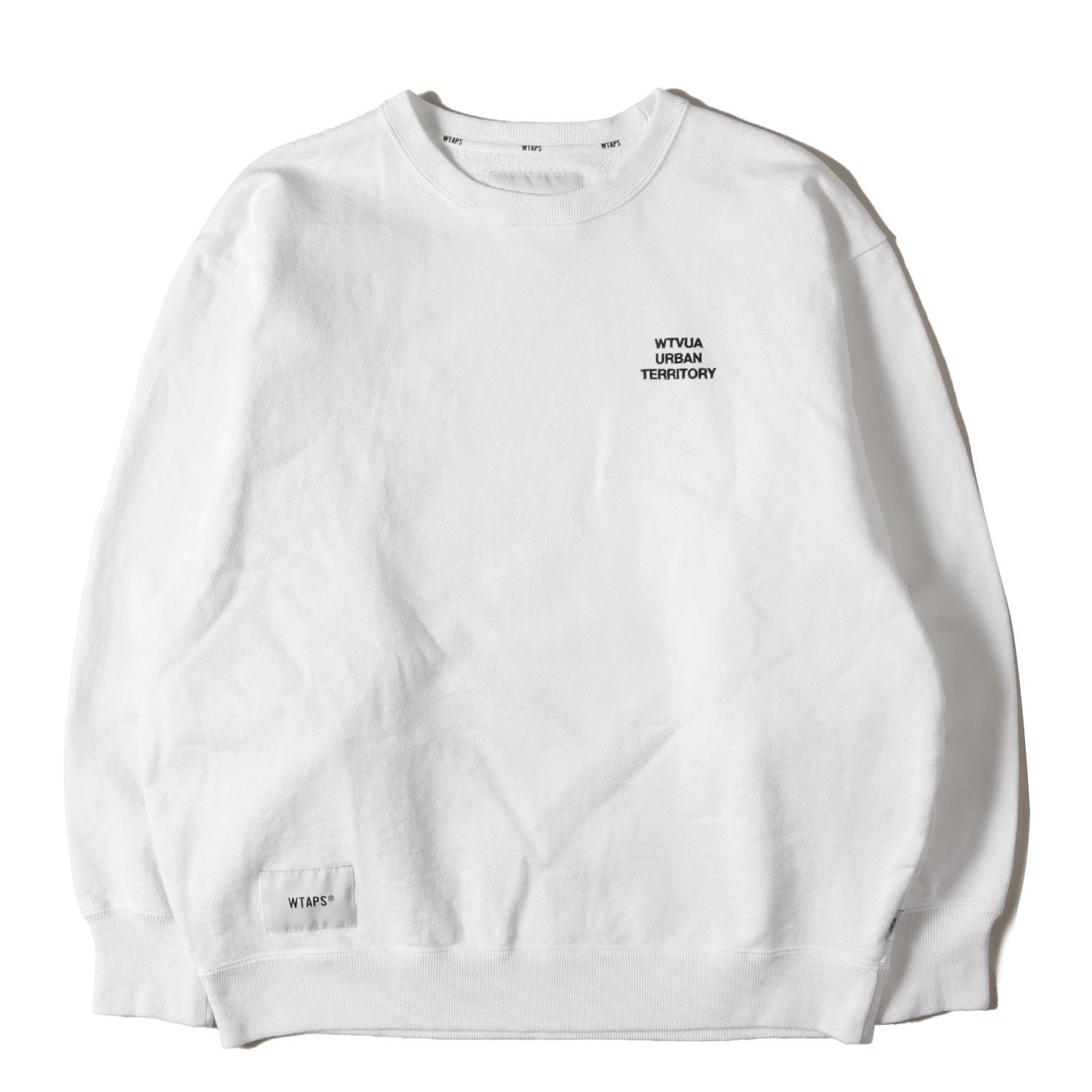 WTAPS ダブルタップス スウェット ホワイト 白 サイズ:S | 25SS ロゴ