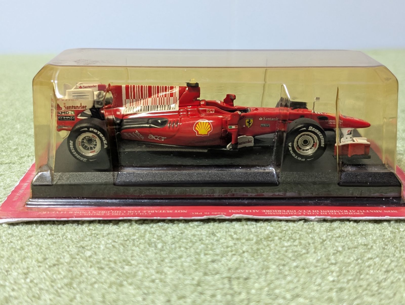 ☆割引対象☆未開封1/43アシェット フェラーリF10 2010年 フェルナンド