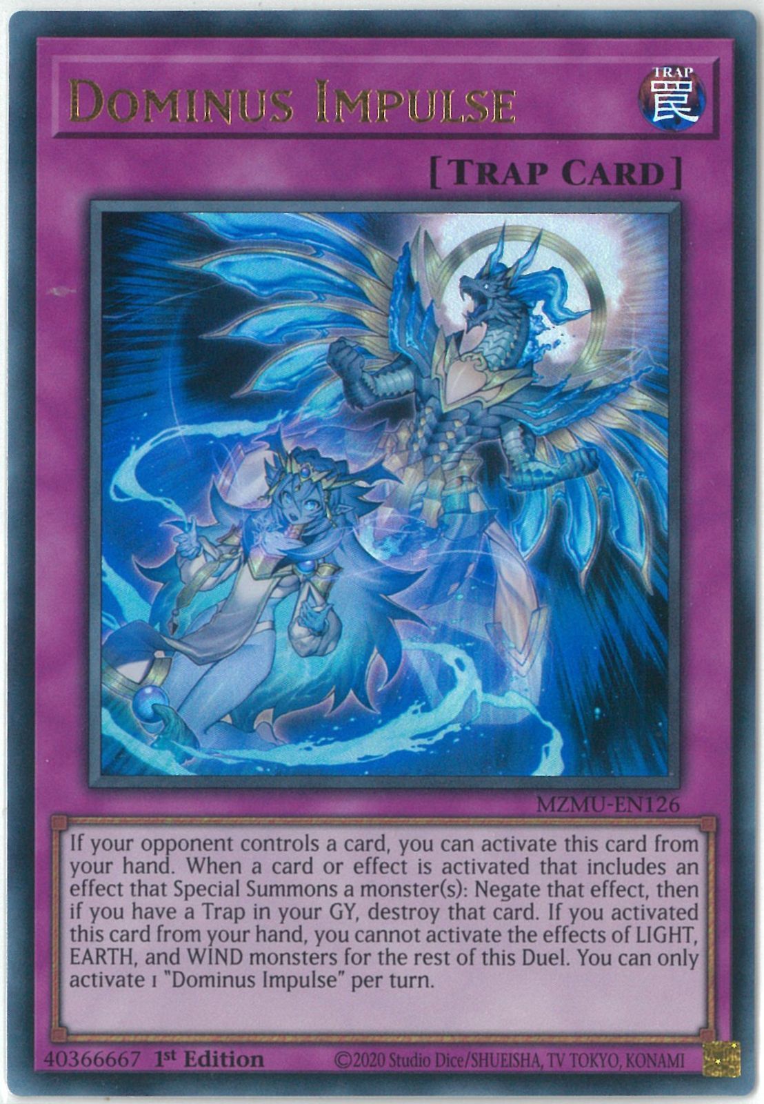 遊戯王/英語版/EU版/霊王の波動/ドミナス・インパルス/Dominus Impulse