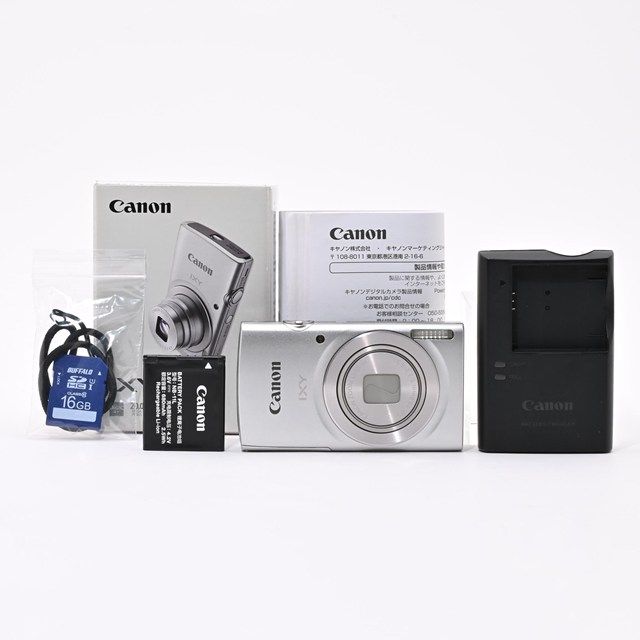 美品＞ Canon IXY 200 シルバー｜光学8倍ズーム｜コンパクトデジタル