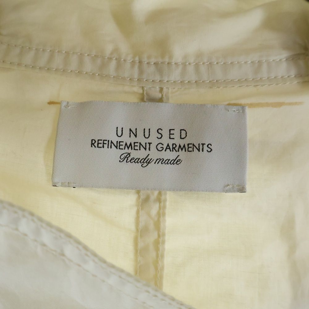 UNUSED (アンユーズド) 21SS Cotton Military Coat US1937 ミリタリー