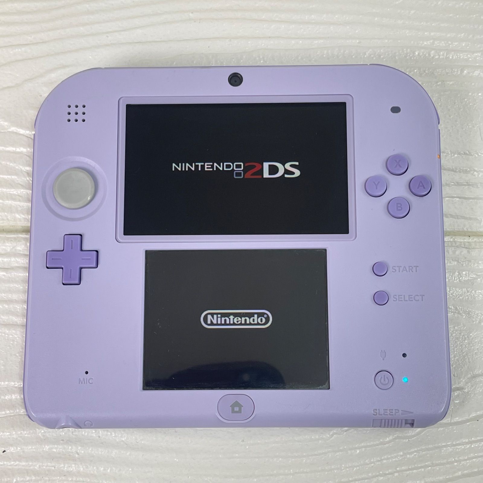 Nintendo 2DS ラベンダー 本体 箱、説明書.ACアダプター付属！ - メルカリ