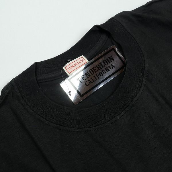 Size【XL】 TENDERLOIN テンダーロイン T-3 PRINT TEE BLACK Tシャツ
