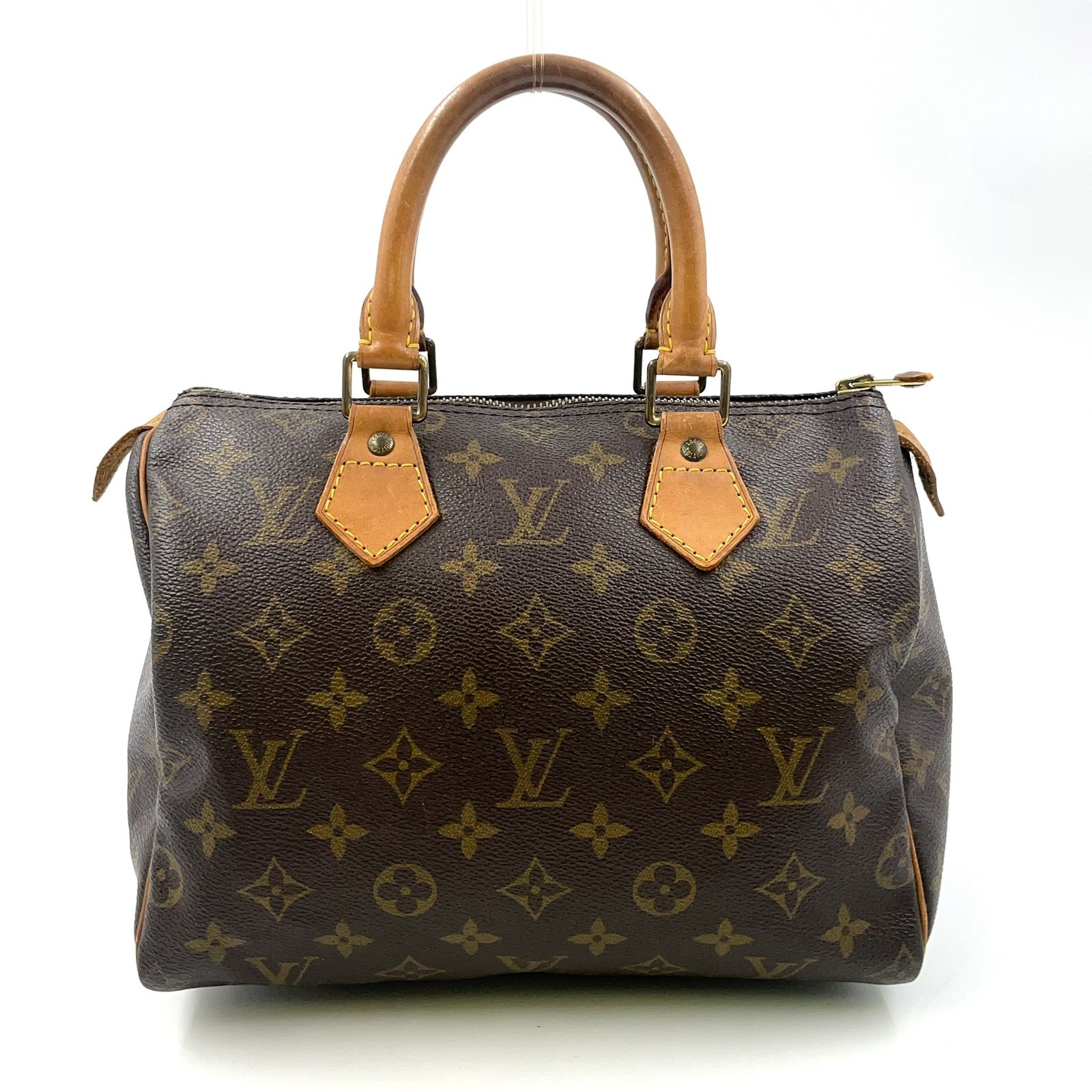 LOUIS VUITTON スピーディ25 旧型 モノグラム モノグラム レザー×PVC