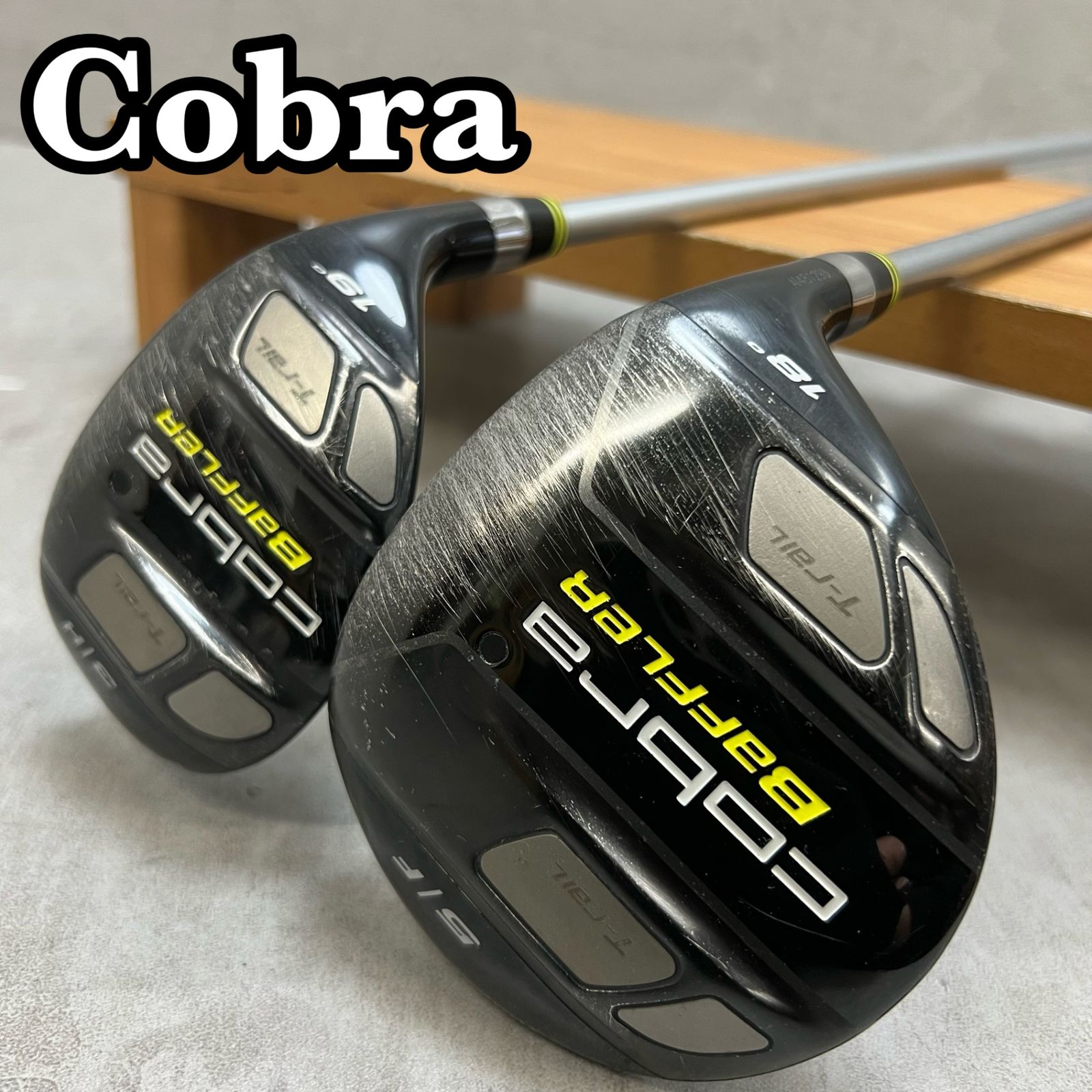 コブラ バフラー メンズゴルフ ウッド2本セット SR 右利き用