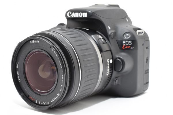 ☆シャッター数 7808回☆ Canon キャノン EOS Kiss X7 EF-S 18-55 ii