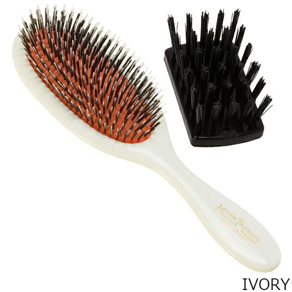 メイソンピアソン MASON PEARSON ヘアブラシ クリーニングブラシ付