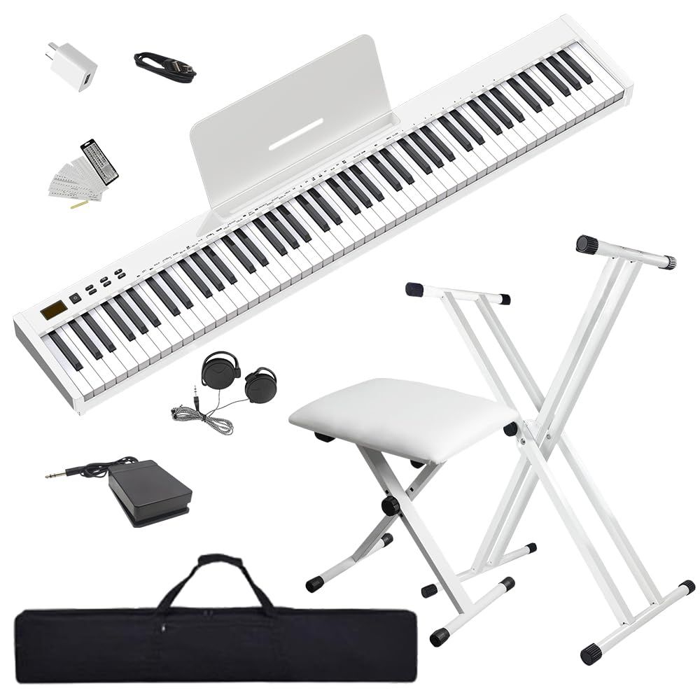 新品】【イススタンドセット】ニコマク NikoMaku 電子ピアノ 88鍵盤