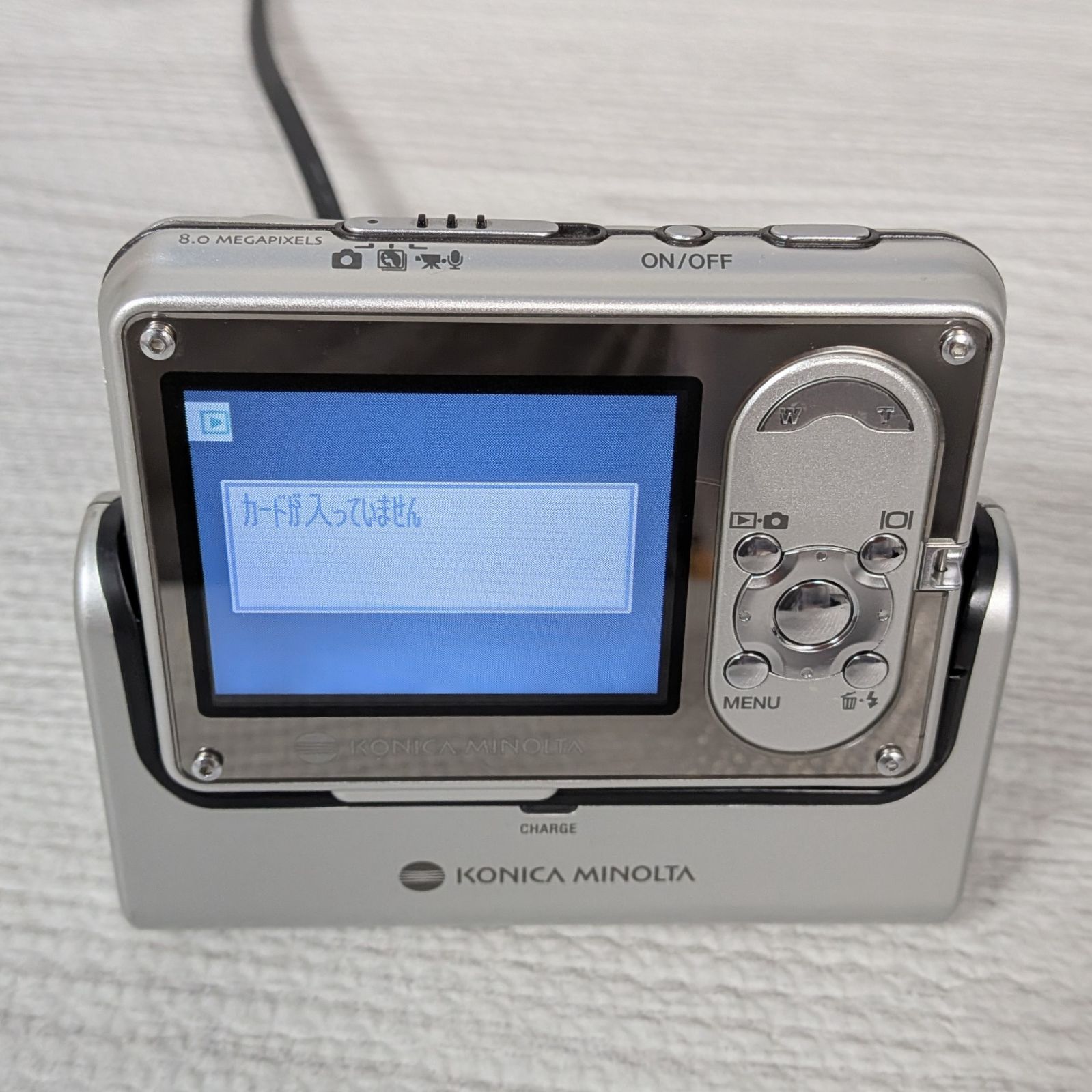 ジャンク品 KONICA MINOLTA コニカミノルタ DIMAGE X1 充電器付