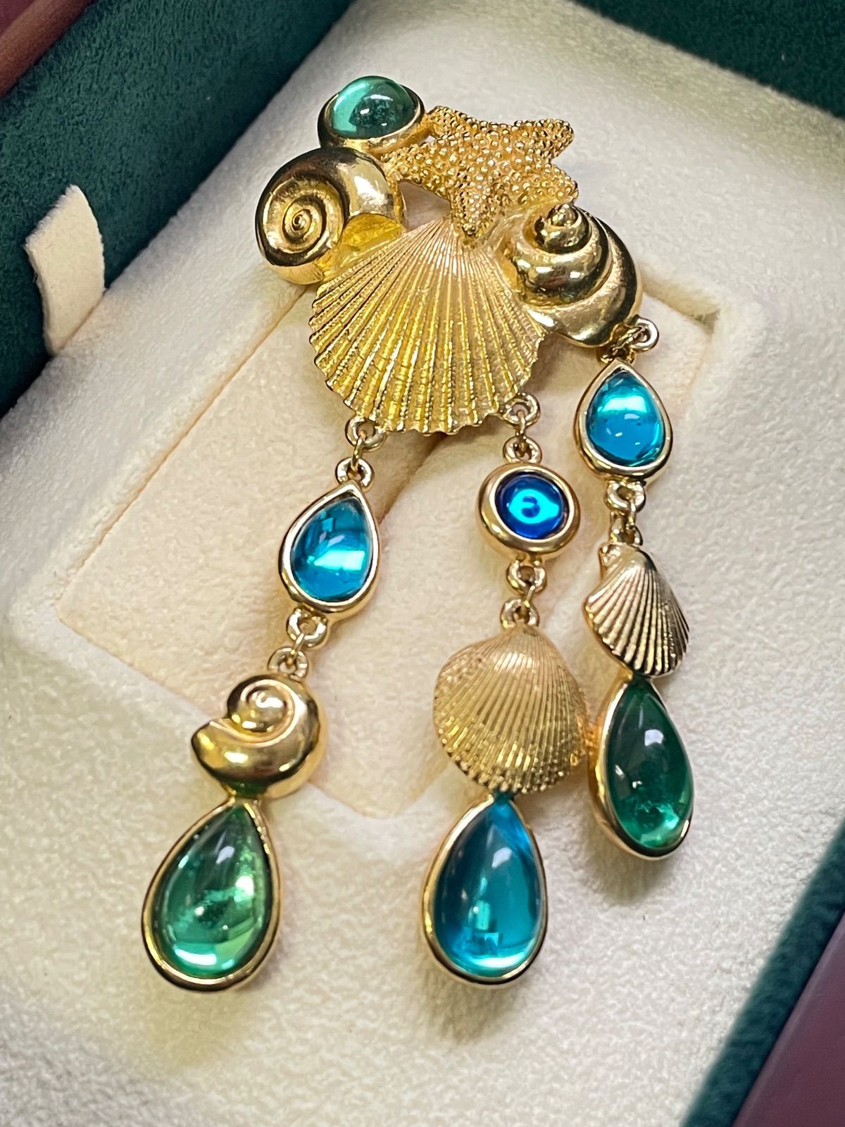 アクセサリー】TRIFARI トリファリ ヴィンテージブローチ 松本邦夫