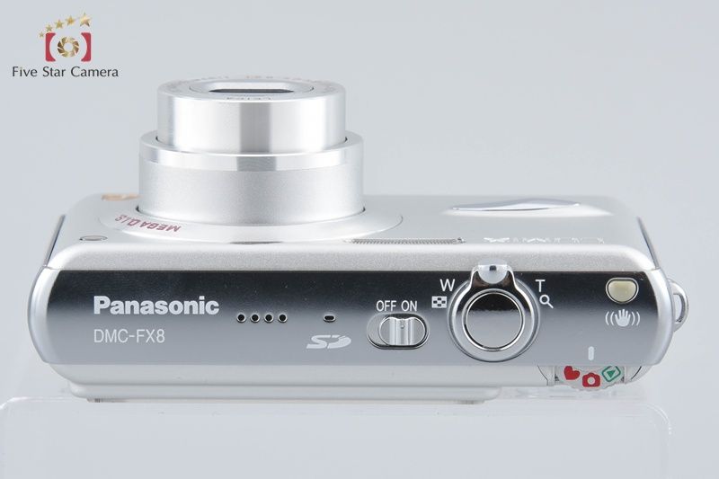 中古】Panasonic パナソニック LUMIX DMC-FX8 シルキーシルバー