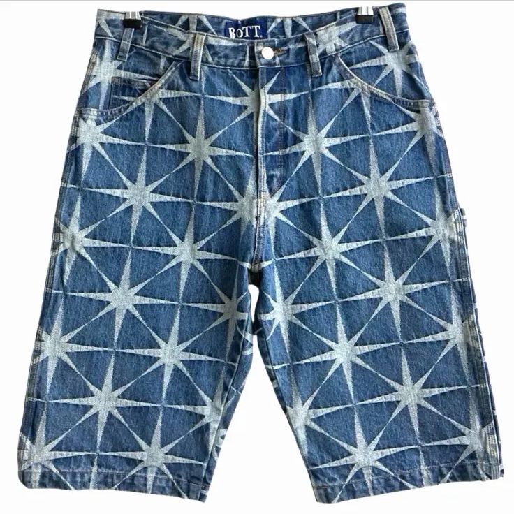 BOTT ボット sparkle jacquard denim pant keiju着用 - メルカリ