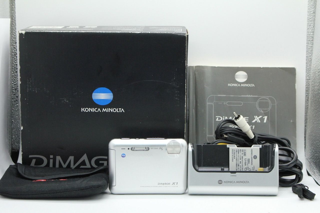 ☆美品☆コニカ KONICA DiMAGE X1 シルバー #4142@b RO4122 - メルカリ