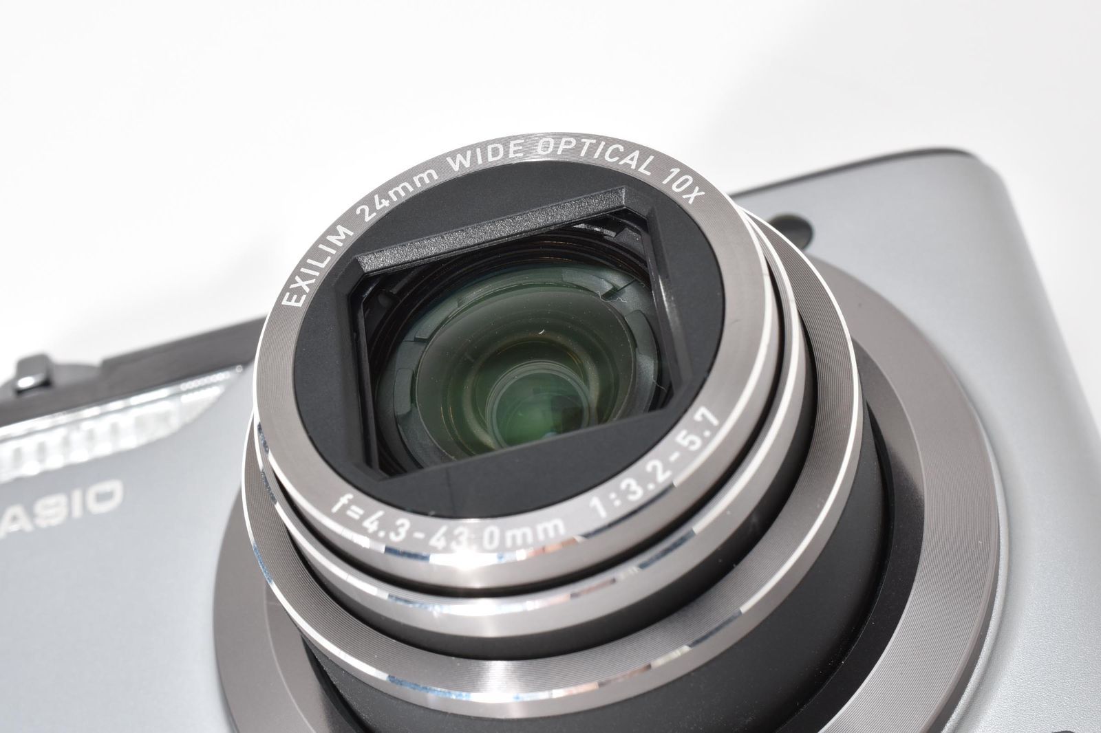 美品・完動品】CASIO EXILIM EX-H10 シルバー 電池持ち1000枚撮影 広角