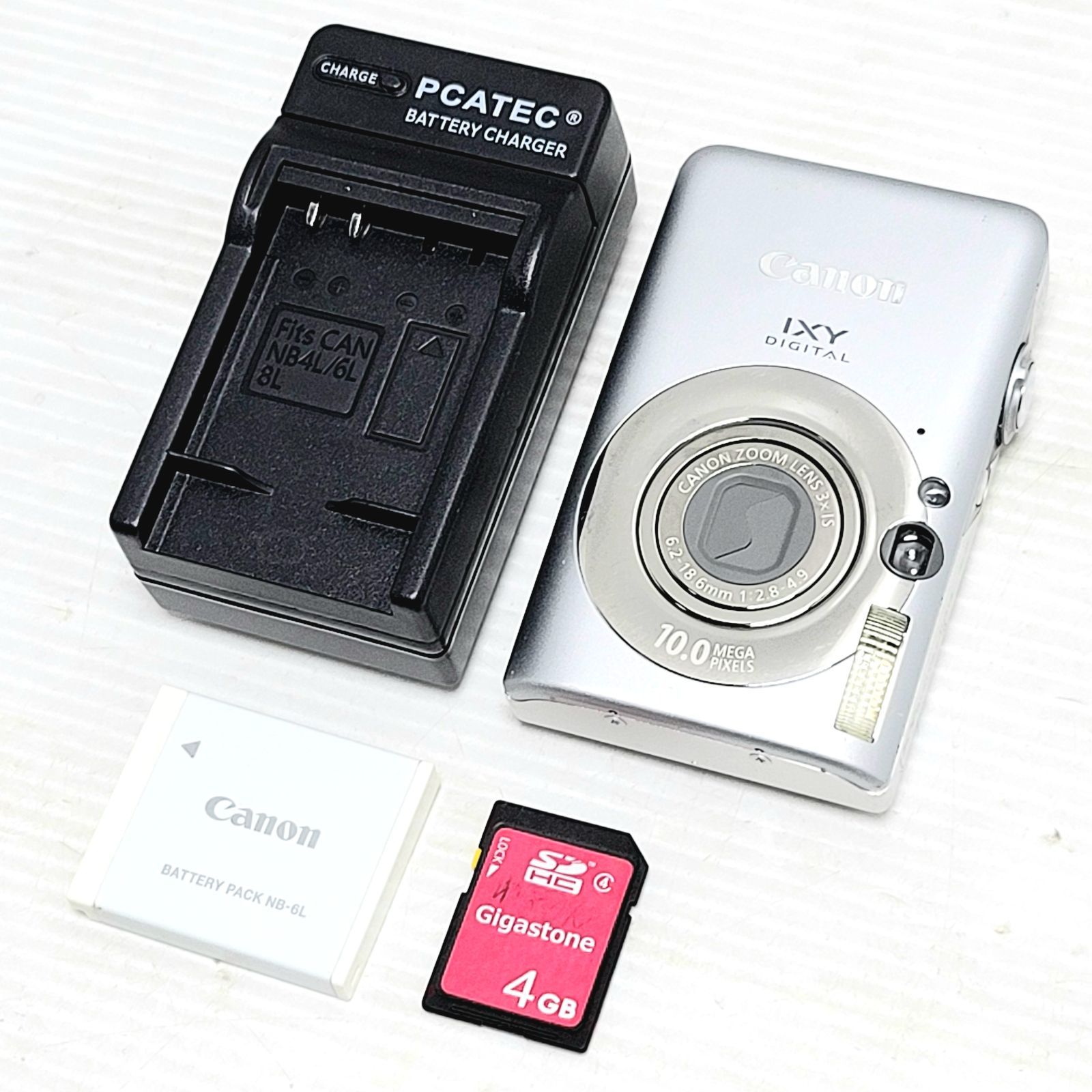 正常動作品】Canon IXY DIGITAL 110 IS シルバー デジカメ - メルカリ