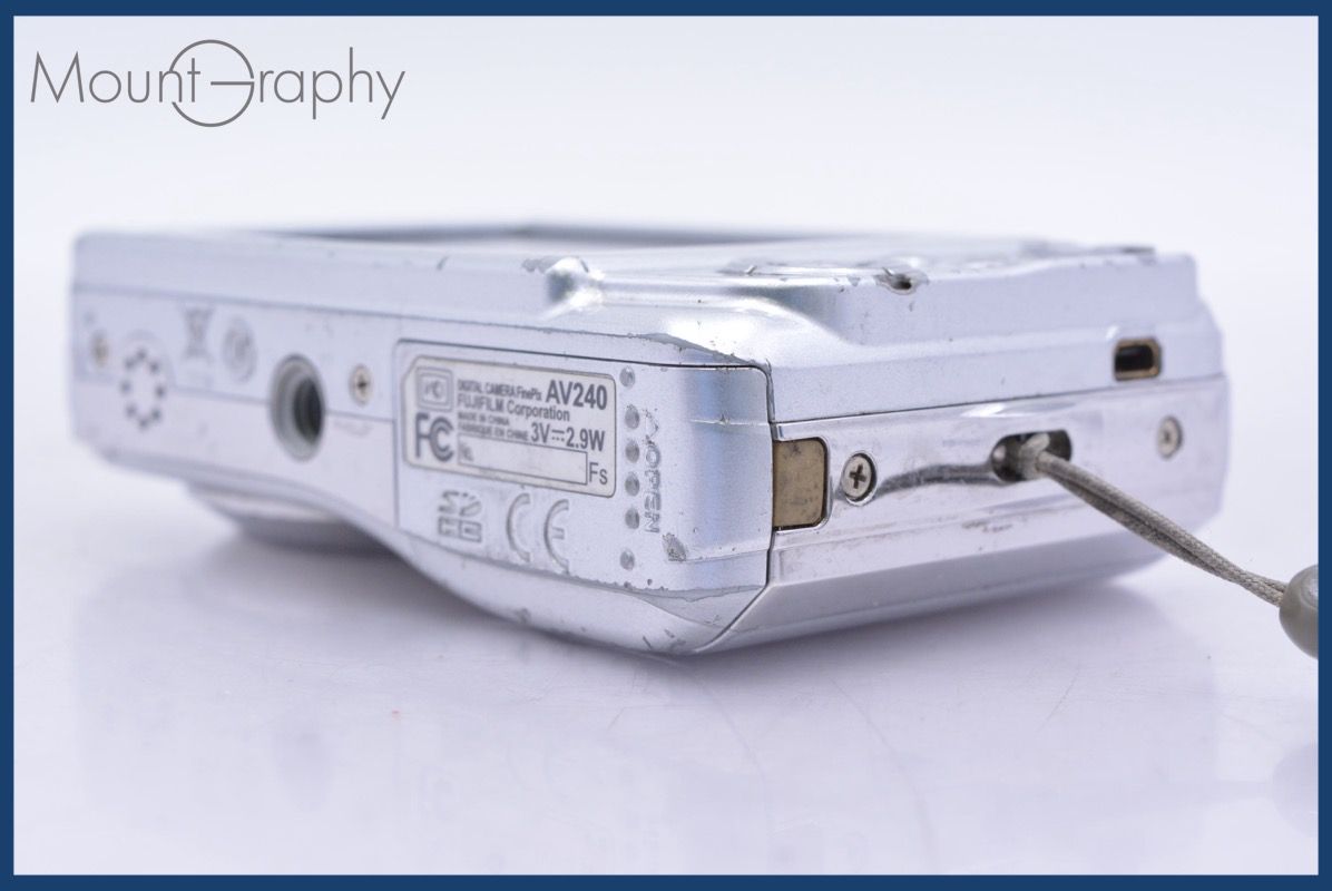 動作保証】 富士フィルム FUJIFILM FinePix AV240 3x 単三電池仕様 同