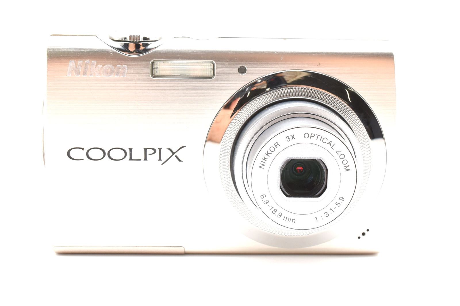 美品】ニコン Nikon COOLPIX S230 ソリッドシルバー SDカード付き