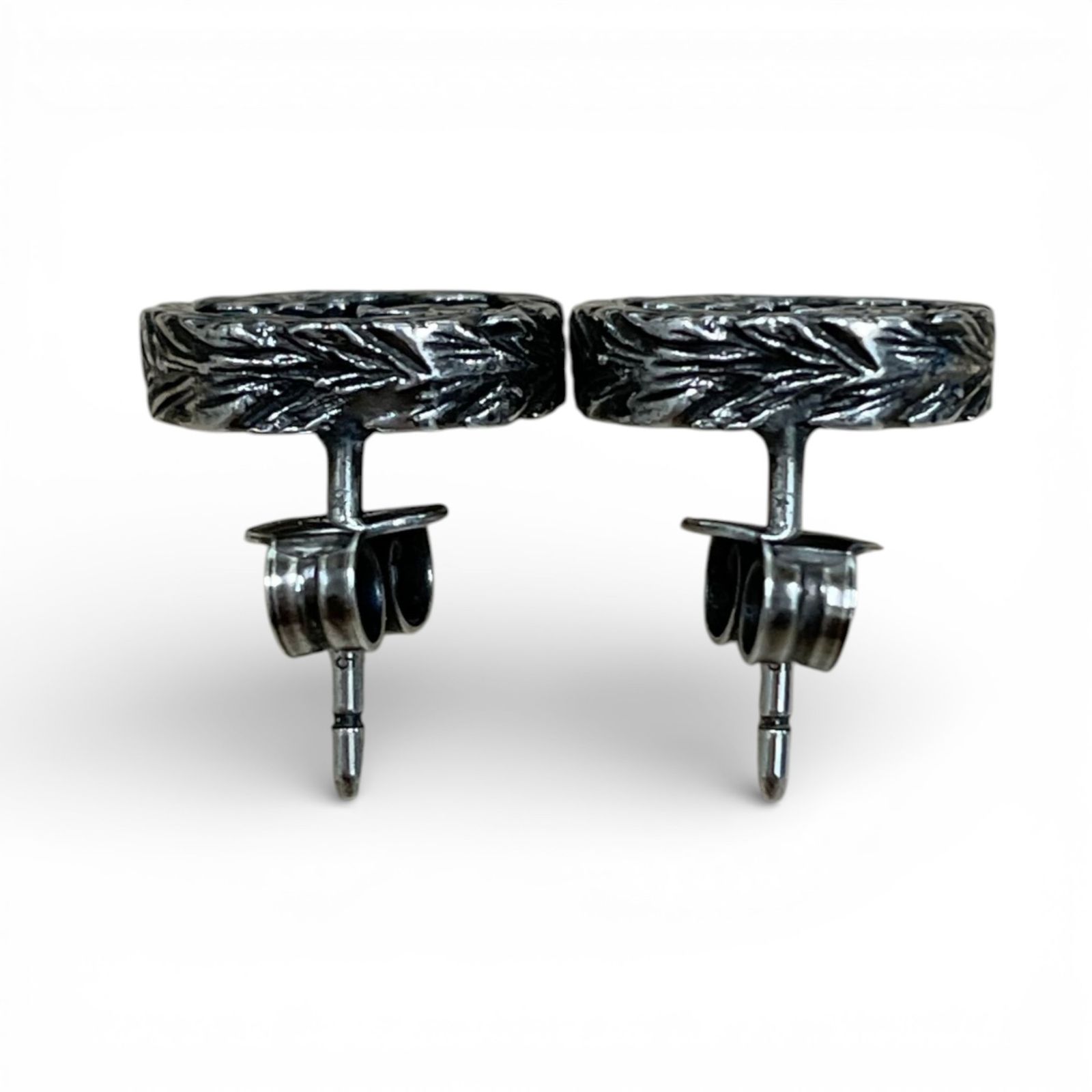 GUCCI グッチ ピアス インターロッキングG アラベスク スターリング