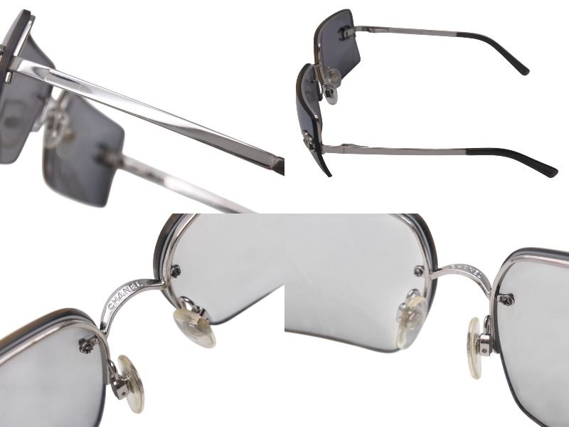 CHANEL シャネル リムレス サングラス 4092-B c.124/6I サイズ62□15