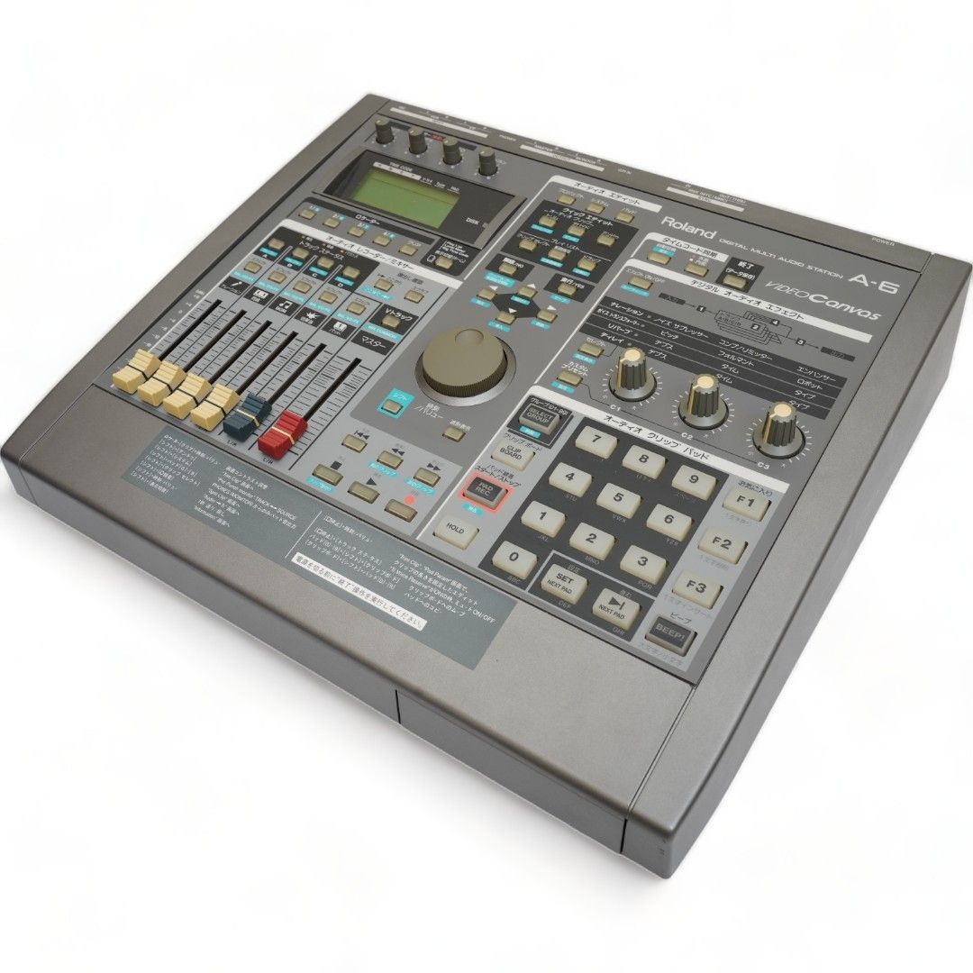 動作美品】 Roland ローランド A-6 VIDEO Canvas 動画編集機 DJ機器