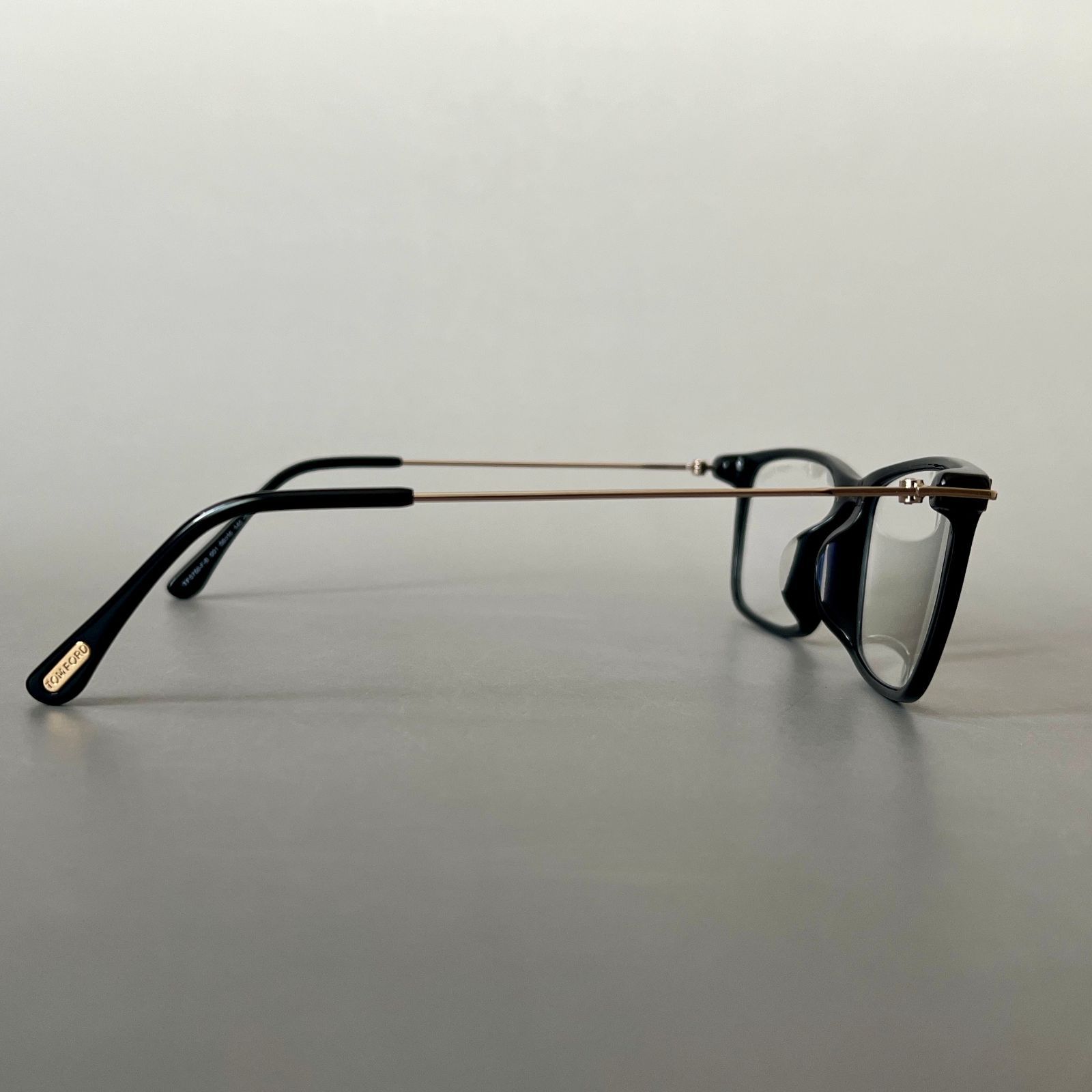 トムフォード メガネ スクエア TOM FORD アジアンフィット ブラック