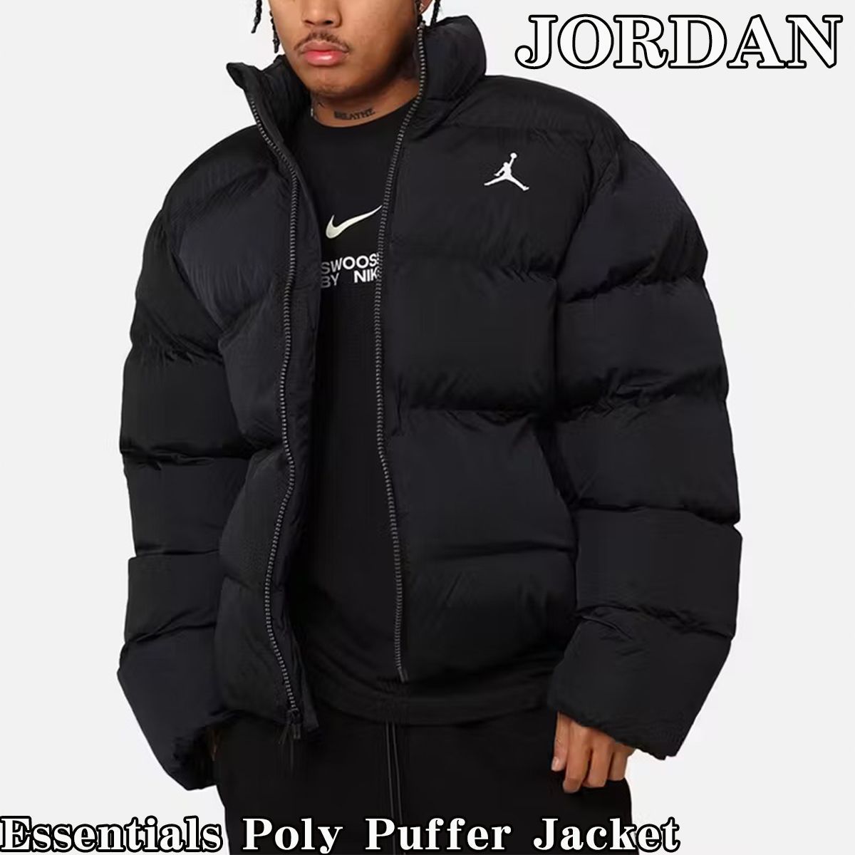 ジョーダン ダウンジャケット JORDAN ブラック アウター