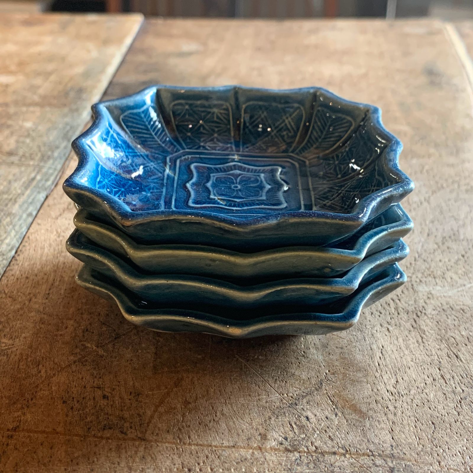 珉平焼 小皿4枚セット② 珉平焼 小皿4枚セット① 珉平焼 小皿4枚セット②