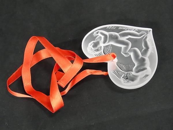 □新品□未使用□ LALIQUE ラリック 1996 エンジェル クリスマス