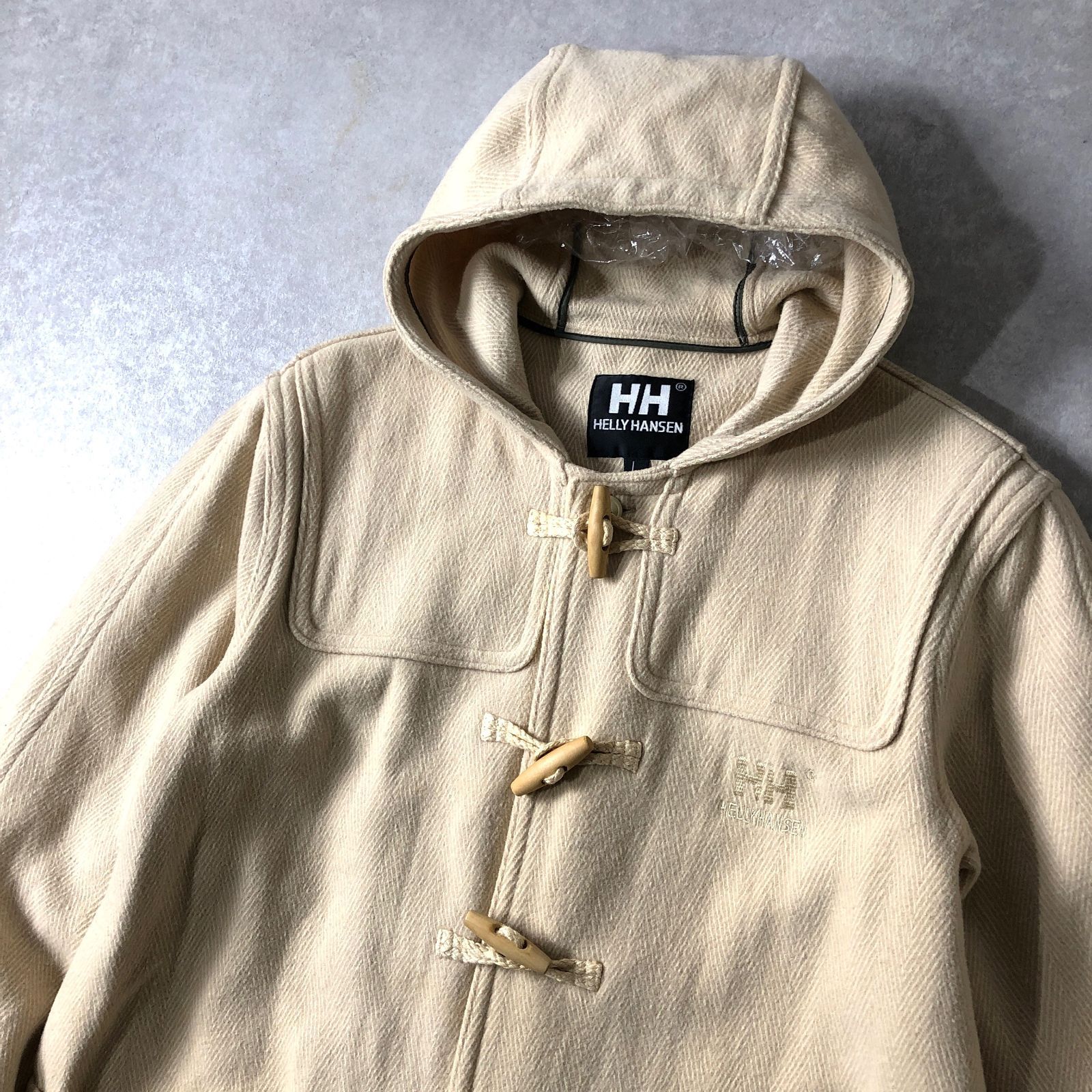 HELLY HANSEN ヘリンボーンウール ダッフルコート ヘリーハンセン