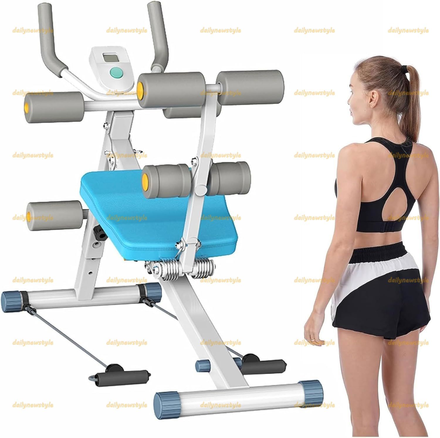 新品 MERACH メリック 腹筋マシーン 傾斜調整 5段階高さ調整 Amazon.co