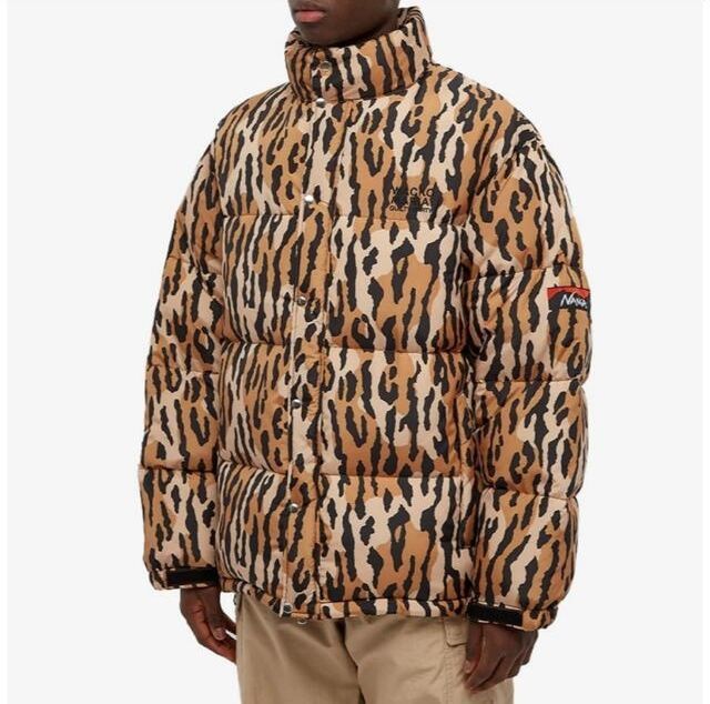 WACKO MARIA ワコマリア x NANGA ナンガ LEOPARD DOWN JACKET (TYPE-1