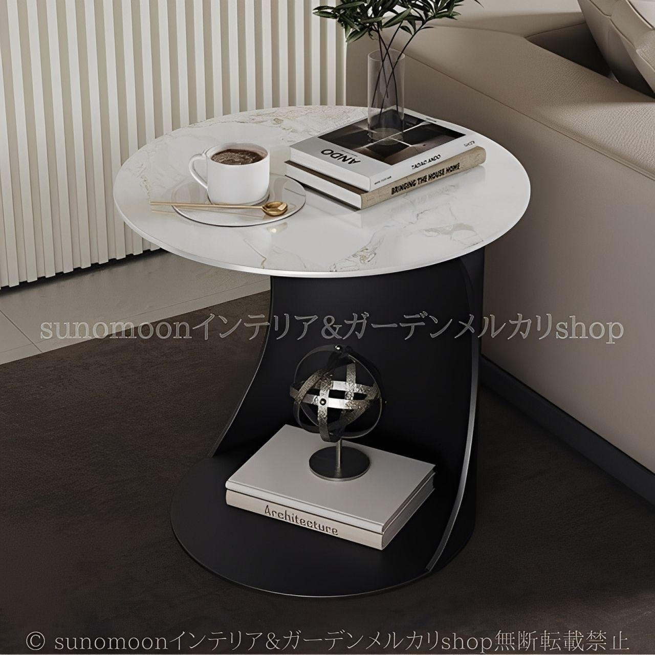 イタリア製』サイドテーブル ナイトテーブル テーブル 花台 飾台